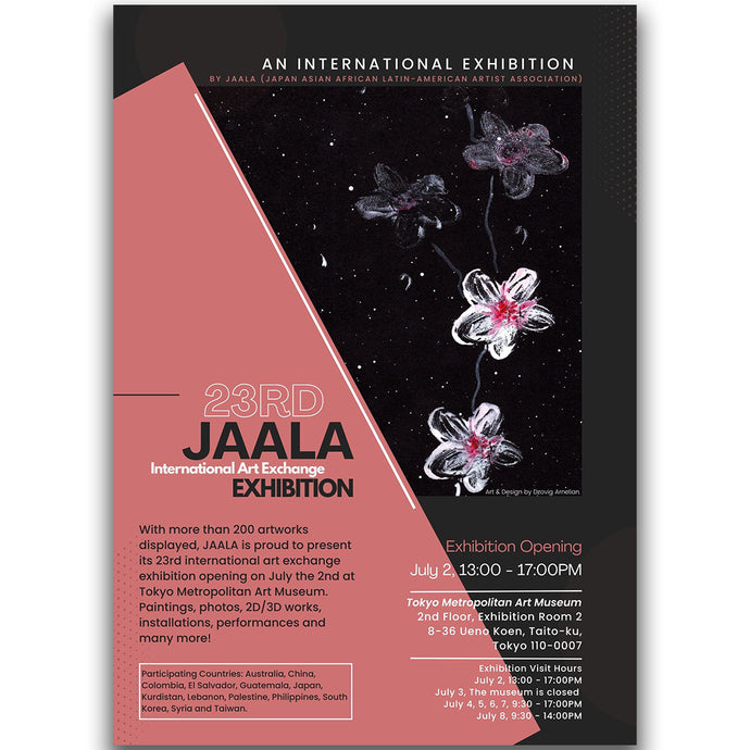JAALA'S 23RD INTERNATIONAL ART EXCHANGE EXHIBITION - JAPAN