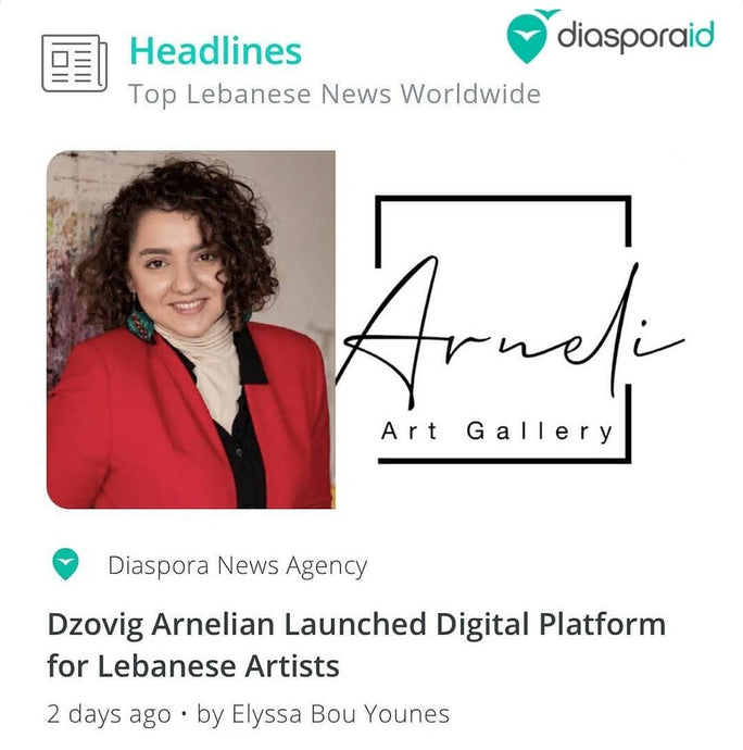 Dzovig Arnelian Creates Digital Platform for Lebanese Artists