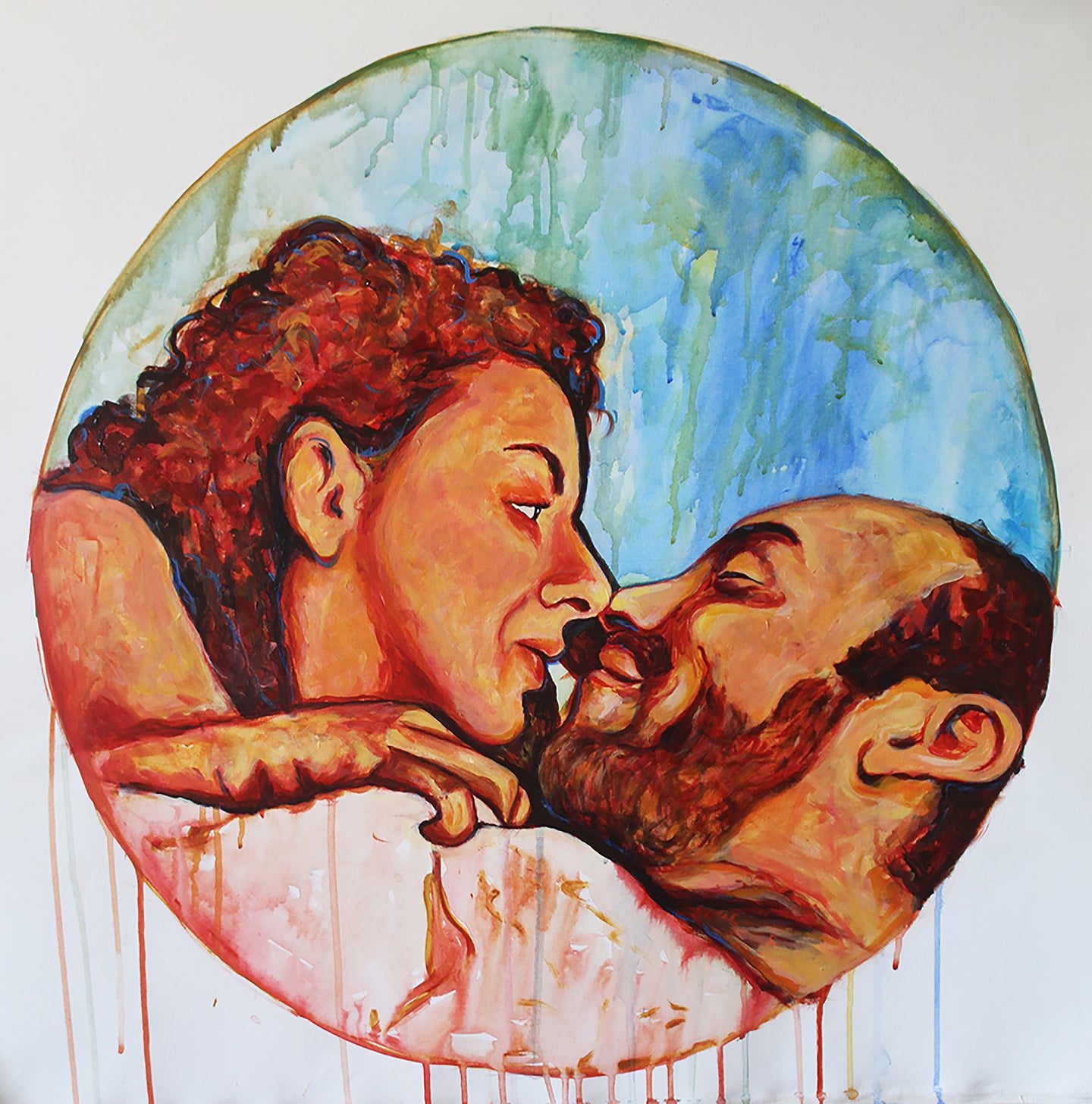 A romantic scene
